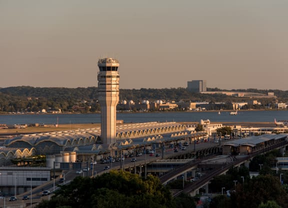 Close proximity to DCA airport