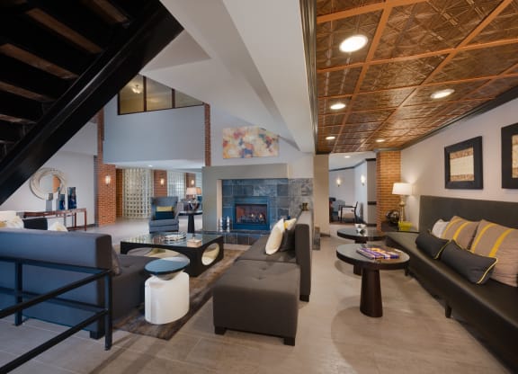 Resident Lounge at The Cosmopolitan at Lorton Station, Lorton, VA, 22079