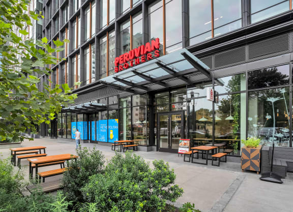 the building in which the hotel is located