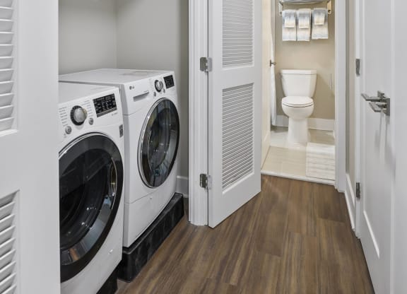 Full-Size or Combo Washer & Dryer in All Apartment Homes at Crystal Square, Arlington, VA, 22202