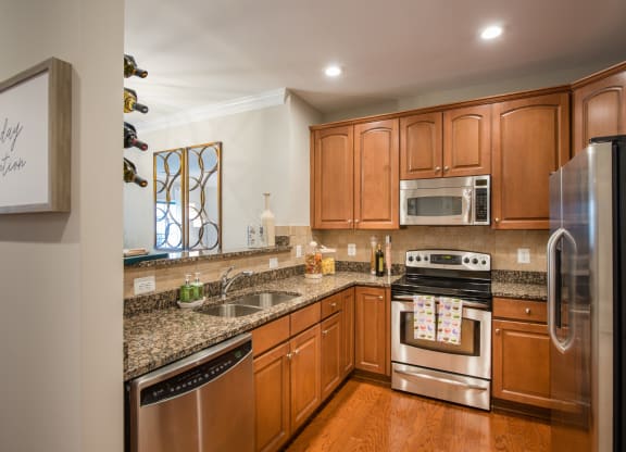 Spacious kitchens perfect for all cooking skills at The Cosmopolitan at Lorton Station, Lorton, 22079