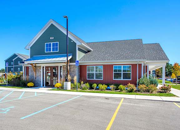 Clubhouse at Central Park Apartments in Greenville Michigan
