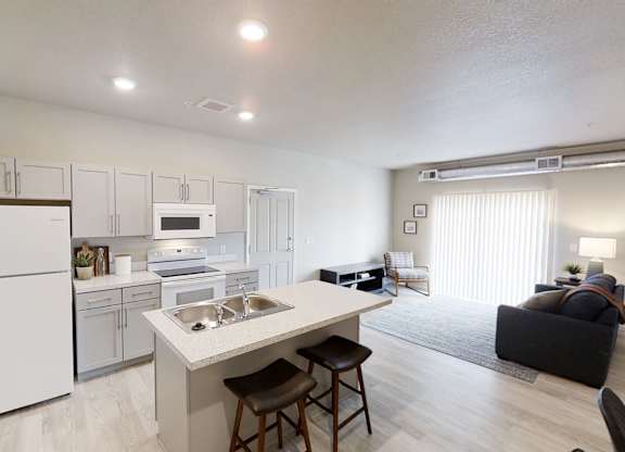 2-Bedroom apartment home at Central Park Apartments in Greenville MI
