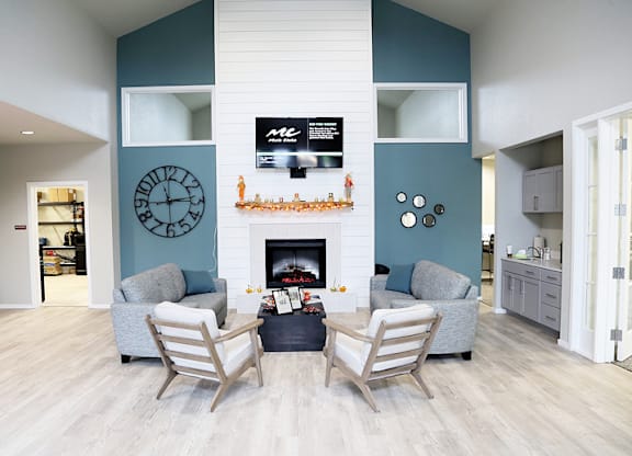 Clubhouse at Central Park Apartments in Greenville Michigan