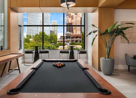 pool table at Two Lincoln Tower, Bellevue, WA, 98004