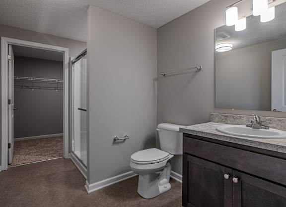 Luxurious Bathroom at The Residences at Akita Lane, Canal Winchester Ohio