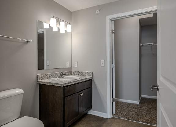 Bathroom With Storage Area at The Residences at Akita Lane, Canal Winchester