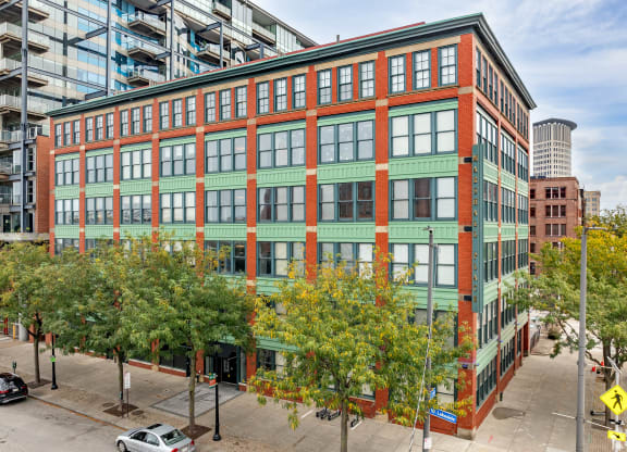 the building in which the apartment is located