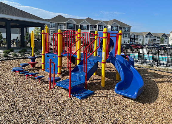 A playground at The Residences at Akita Lane, Canal Winchester, OH