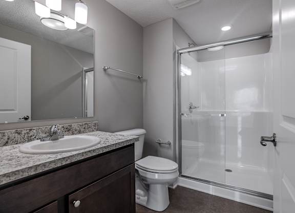 Modern Bathroom at The Residences at Akita Lane, Canal Winchester, OH 43110