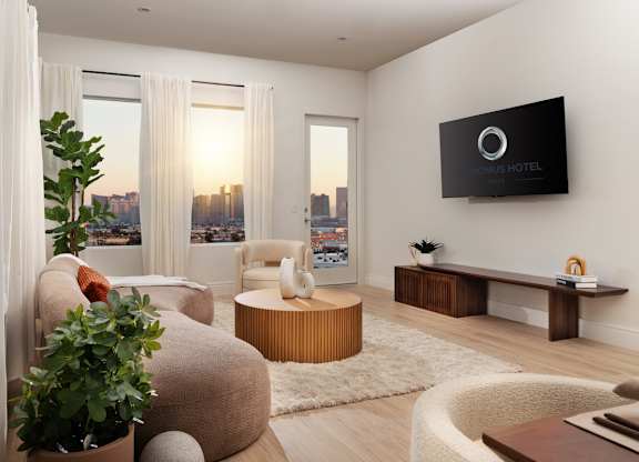 Las Vegas apartment living room