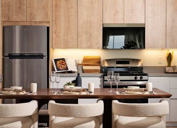 Kitchen at Otonomus Las Vegas