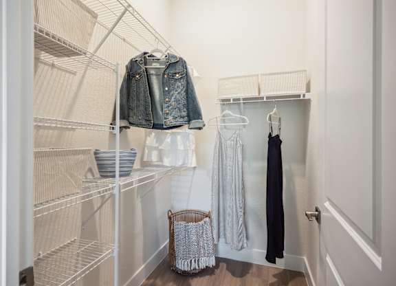 Walk-In Closets at Waverly Terrace Luxury Apartments in Temple Terrace FL