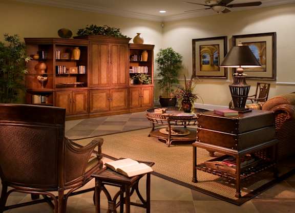 Clubhouse at Grande Oaks Apartments in Tampa FL