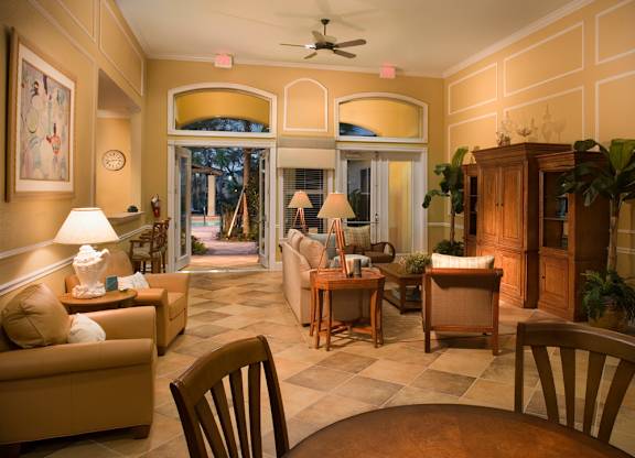 Clubhouse at Manatee Cove Affordable Apartments in Melbourne FL