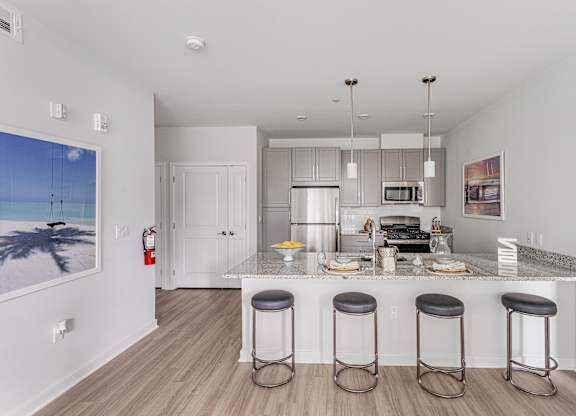 Chef-Style Kitchens at Glen Oaks Luxury Apartments in Wall Township, NJ