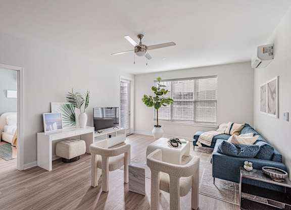 Living Room at Glen Oaks Luxury Apartments in Wall Township, NJ