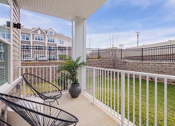 Large Balconies at Glen Oaks Luxury Apartments in Wall Township, NJ