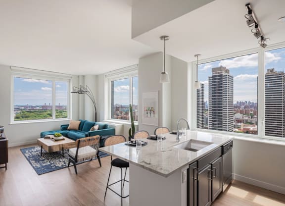 Spacious Model Apartment at One East Harlem Luxury Apartments in East Harlem, NY