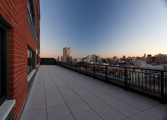 Terrace at The Balton Affordable Apartments in New York City