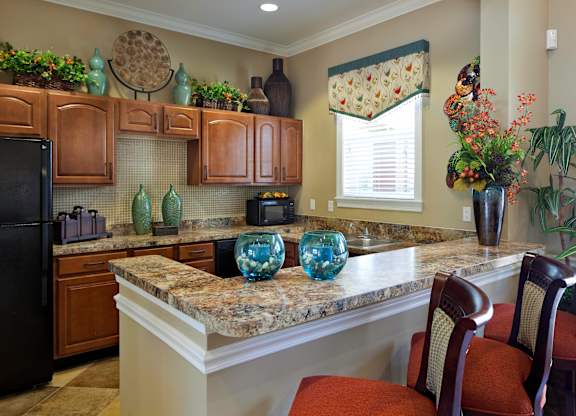 Demo Kitchen at Parkway Place Affordable Aparments in Melbourne FL