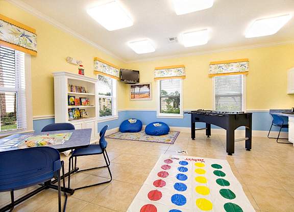 Activity Room at Timber Trace Affordable Apartments in Titusville, FL