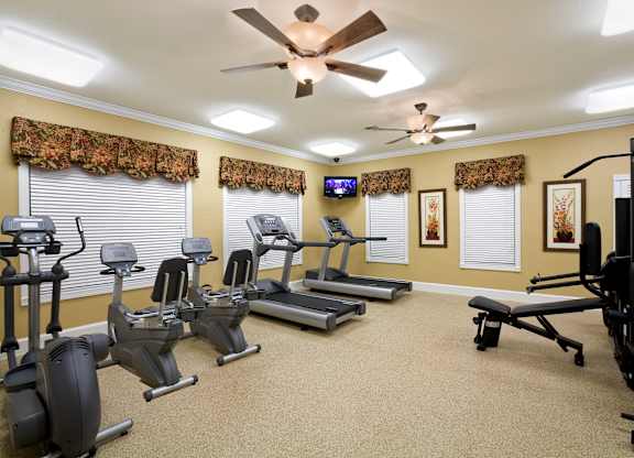 Professional Fitness Center at Laurel Oaks Affordable Apartments in Leesburg FL