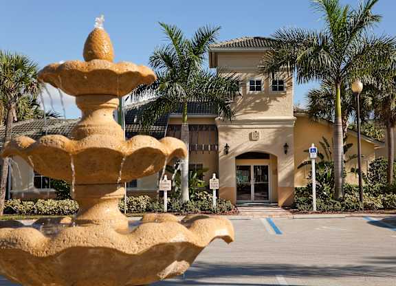 Leasing Office Exterior at Summer Lakes Affordable Apartments in Naples, Florida