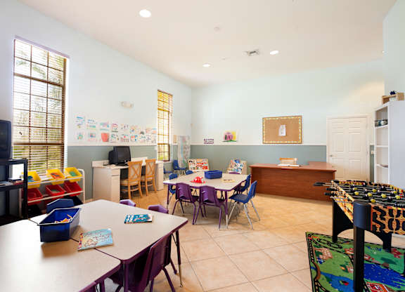 Children's Activity Room at College Park Affordable Apartments in Naples FL 