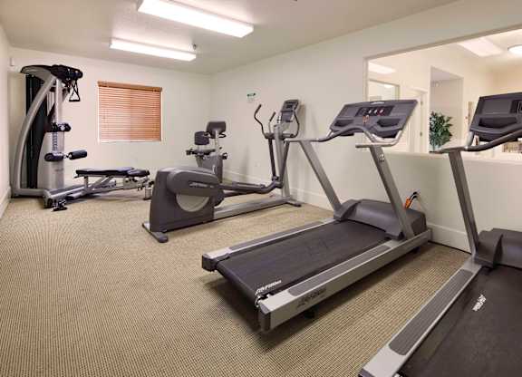 Fitness Center at Valley Oaks Affordable Apartments in Tulare CA