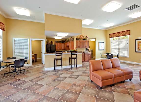 Clubhouse at Timberleaf Affordable Apartments in Orlando, Florida