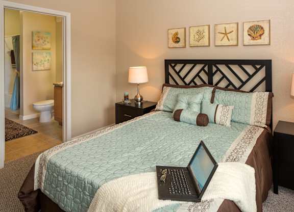 Bedroom at Colonial Lakes Apartments in Lake Worth, FL