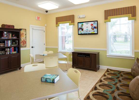 Childrens Activity Room at Colonial Lakes Apartments in Lake Worth FL