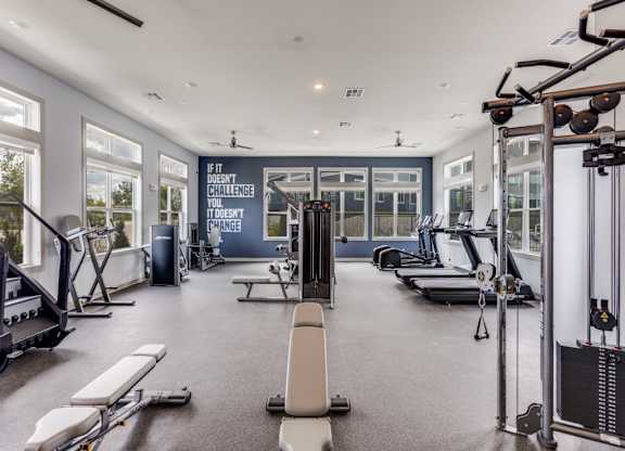 Gym at Carson Crossing Apartments in Southeast Austin TX