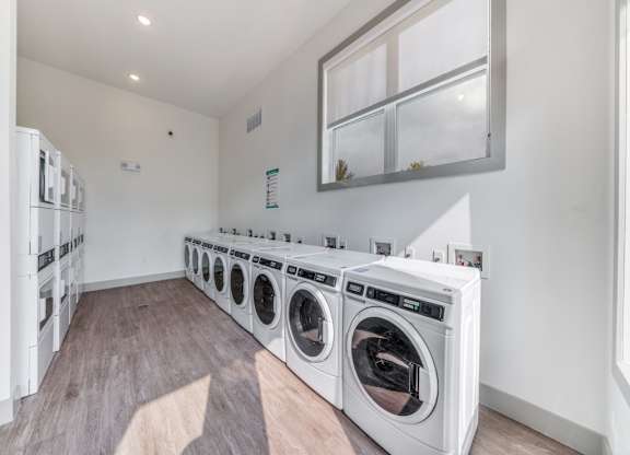 Laundry Center at Carson Crossing Apartments in Southeast Austin TX