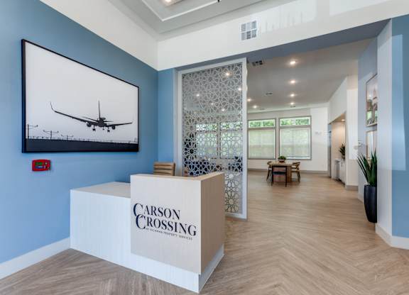 Entrance at Carson Crossing Apartments in Austin
