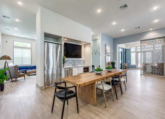 Modern Kitchenette at Carson Crossing Apts in Austin TX