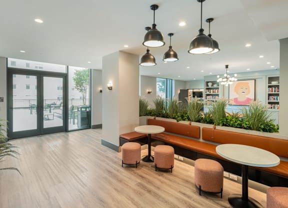 Lounge Seating at One East Harlem Luxury Apartments in East Harlem, NY