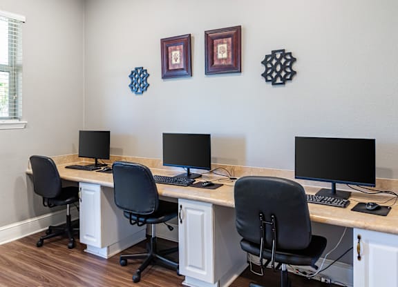 Business Center at Summer Lakes Affordable Apartments in Naples FL