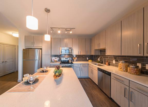 Chef-Style Kitchens at Parc at White Rock Luxury Apartments in Dallas TX