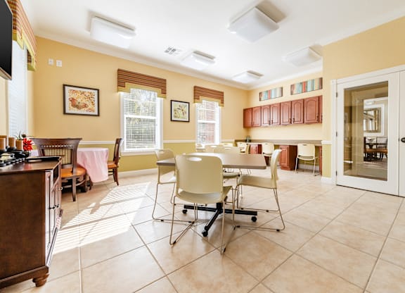 Activity Room at Cristina Woods Affordable Apartments in Riverview FL