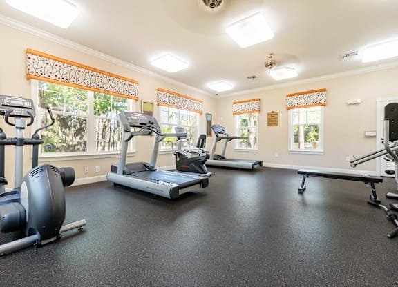 Gym at Cristina Woods Affordable Apartments in Riverview FL