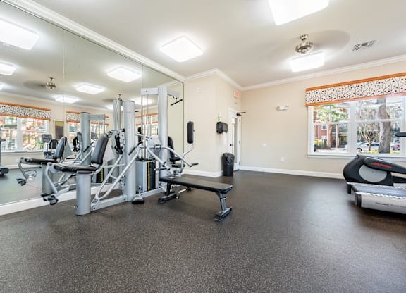Gym at Cristina Woods Affordable Apartments in Riverview FL