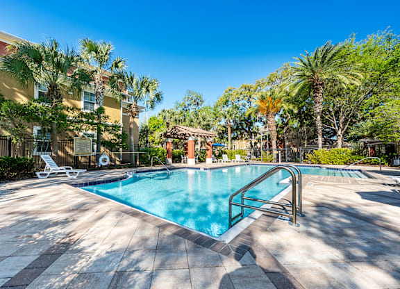 Pool at Cristina Woods Affordable Apartments in Riverview FL