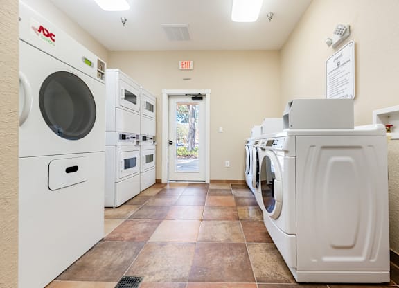 Laundry Center at Cristina Woods Affordable Apartments in Riverview FL