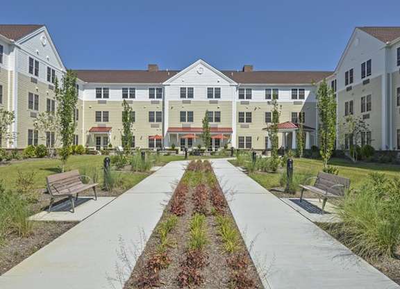 Courtyard at Meadow Green Senior Apartments  in Toms River NJ