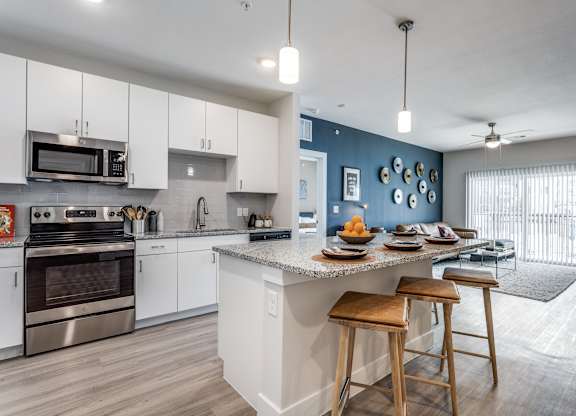 Open-Concept Floor Plans at The Prescott Luxury Apartments in Austin, TX