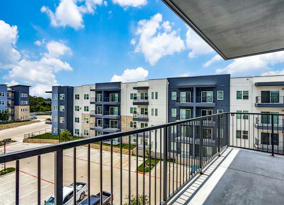 Large Balconies at The Prescott Luxury Apartments in Austin, TX