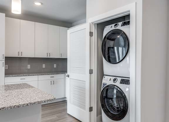 Full Size Washer and Dryers at The Prescott Luxury Apartments in Austin, TX