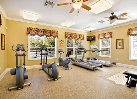 Professional Fitness Center at Savannah Springs Affordable Apartments in Jacksonville FL